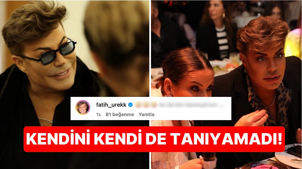 Filtreyi Arşa Çıkartınca Barbie'nin Ken'ine Benzetilen Fatih Ürek Kendi Pozlarını Tiye Aldı!