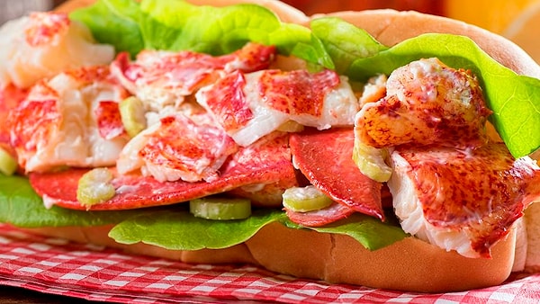 7. Lobster Roll/ Amerika Birleşik Devletleri