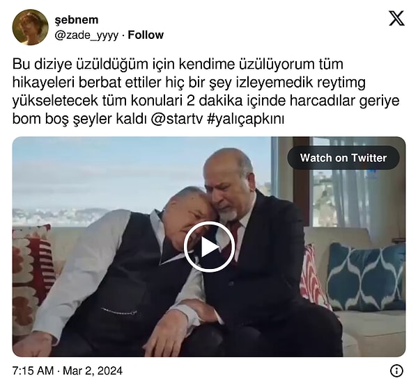 Gelen izleyici yorumları da burada: