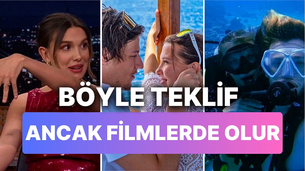 Evlilik Hazırlığında Olan 20 Yaşındaki Millie Bobby Brown Nasıl Evlilik Teklifi Aldığını İlk Kez Anlattı