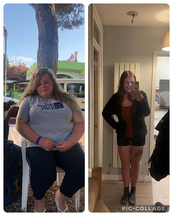 4. "55 kilo verdim ve bütün hayatım değişti."