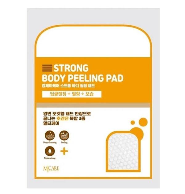 14. Mjcare Strong Body Peeling Pad – Vücut Peeling Pad