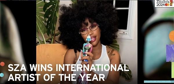 En İyi Uluslararası Şarkıcı: SZA
