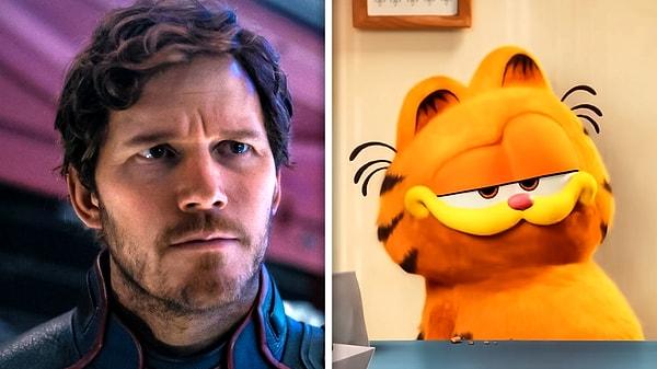 Garfield karakterini 'Guardians of the Galaxy' serisinden tanıdığımız Chris Pratt seslendirirken ona Samuel L. Jackson, Nicholas Hoult, Cecily Strong, Hannah Waddingham, Brett Goldstein, Bowen Yang ve Ving Rhames gibi isimler eşlik ediyor.