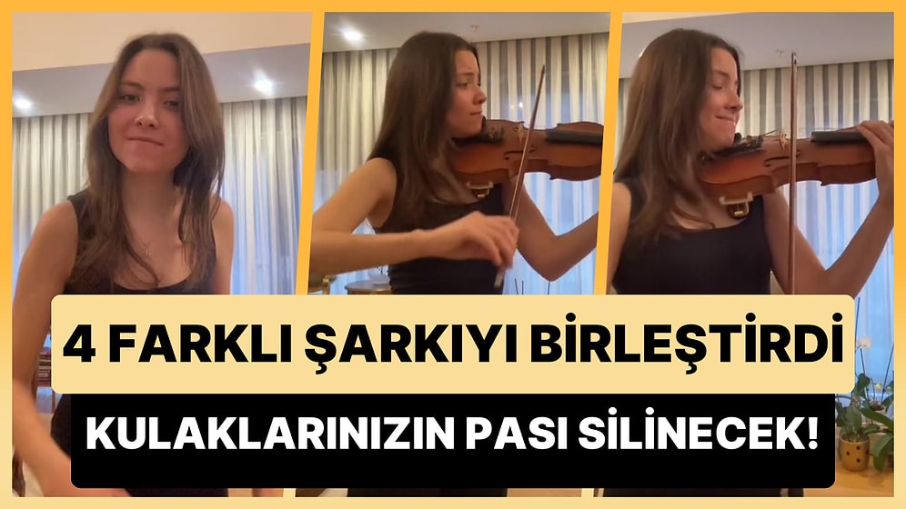 Takipçilerinden Gelen İstek Parçaları Birleştirerek Ortaya Muhteşem Bir Çalışma Çıkaran Keman Sanatçısı