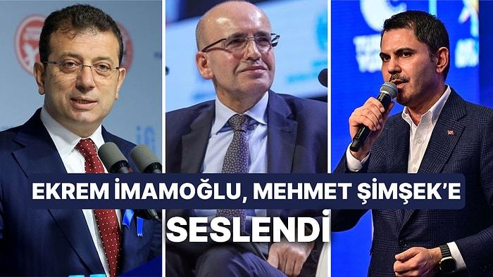 İstanbul'da Belediye Yarışına Mehmet Şimşek Dahil Olunca Ekrem İmamoğlu'ndan Cevap Gecikmedi