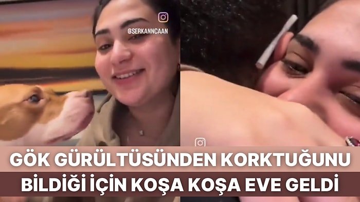 Eşi Evde Tekken Gök Gürleyince Hemen Eve Giden Adam Aşkıyla Herkesi Kıskandırdı