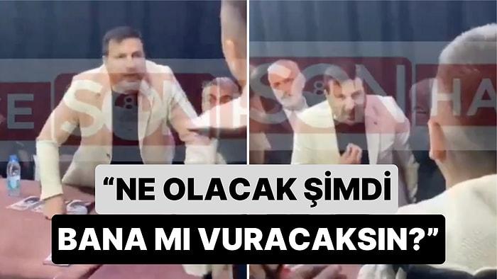 YRP'nin Düzce Belediye Başkanı Adayı Olan Eski Şarkıcı Davut Güloğlu Bir Vatandaşla Tartışma Yaşadı