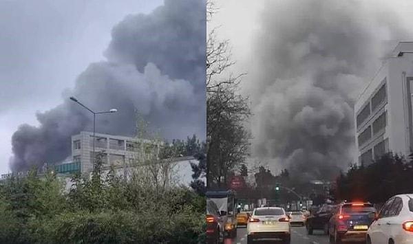 İstanbul Teknik Üniversitesi'nin (İTÜ) Ayazağa Yerleşkesinde işçilerin kaldığı konteynerde yangın çıktı.