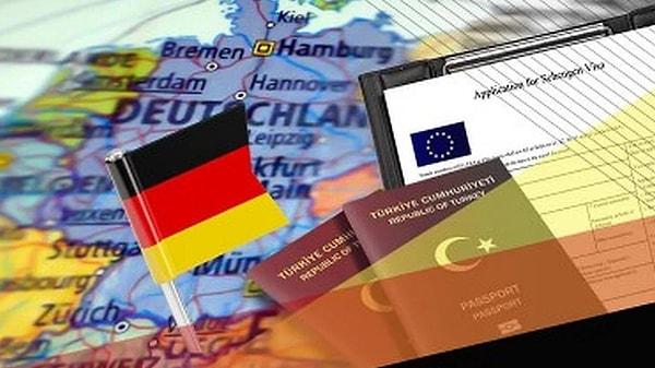 Yeni sistemde, vize başvurusu için öncelikle Almanya'nın Türkiye'deki temsilciliklerinin internet sitesinden kayıt oluşturulacak.