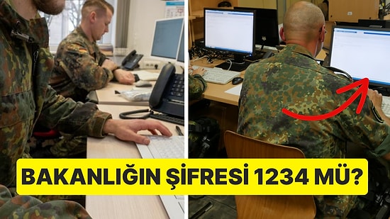 Önce Ses Kaydı Şimdi Bu: Almanya Savunma Bakanlığının Şifresinin 1234 Olduğu İddiası Gündeme Bomba Gibi Düştü