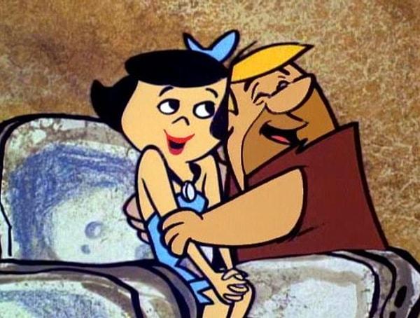 14. Barney and Betty Rubble: "The Flintstones"