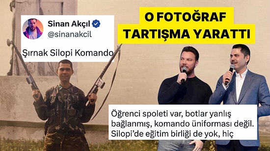 Sinan Akçıl'ın Paylaştığı Murat Kurum'un Askerlik Fotoğrafı Tartışma Yarattı
