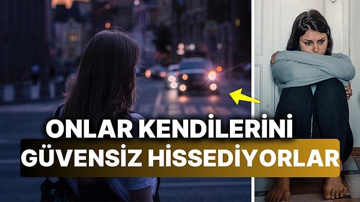 TÜİK Açıkladı: Türkiye'de Her Dört Kadından Biri Gece Yalnız Yürürken Kendini Güvensiz Hissediyor!