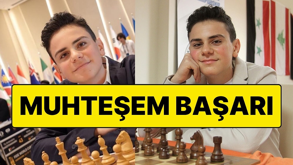 Türkiye'nin Satranç Tarihine Geçti: Ediz Gürel 15 Yaşında En Genç Büyük Usta Oldu