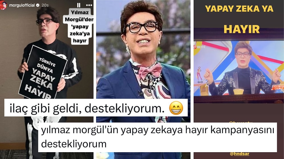 Bülent Ersoy ile Polemiğe Giren Yılmaz Morgül Bu Defa 'Yapay Zekaya Hayır' Kampanyası Başlattı!