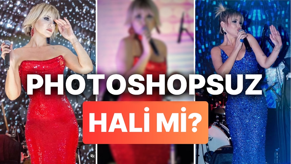 Gülben Ergen'in Basına Photoshopsuz Servis Edildiği Söylenen Fotoğrafları Ortalığı Karıştırdı
