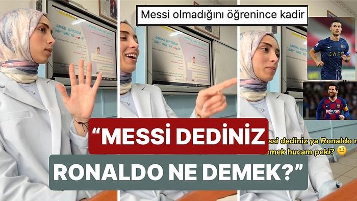 İngilizce Dersinde Bir Öğrenci "Messy" Kelimesini "Messi" Anlayınca Ortaya Güldüren Bir Diyalog Çıktı