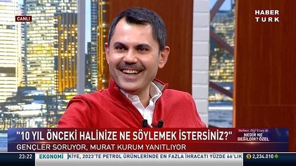 AK Parti'nin İstanbul Büyükşehir Belediye Başkan Adayı Murat Kurum, HaberTürk ekranlarında yayınlanan "Nedir, Ne Değildir" isimli programa katıldı.