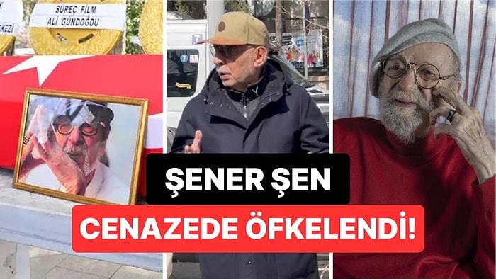 Şener Şen, Kayhan Yıldızoğlu'nun Cenazesinde Öfkeden Deliye Döndü: "Gidin Ya!"