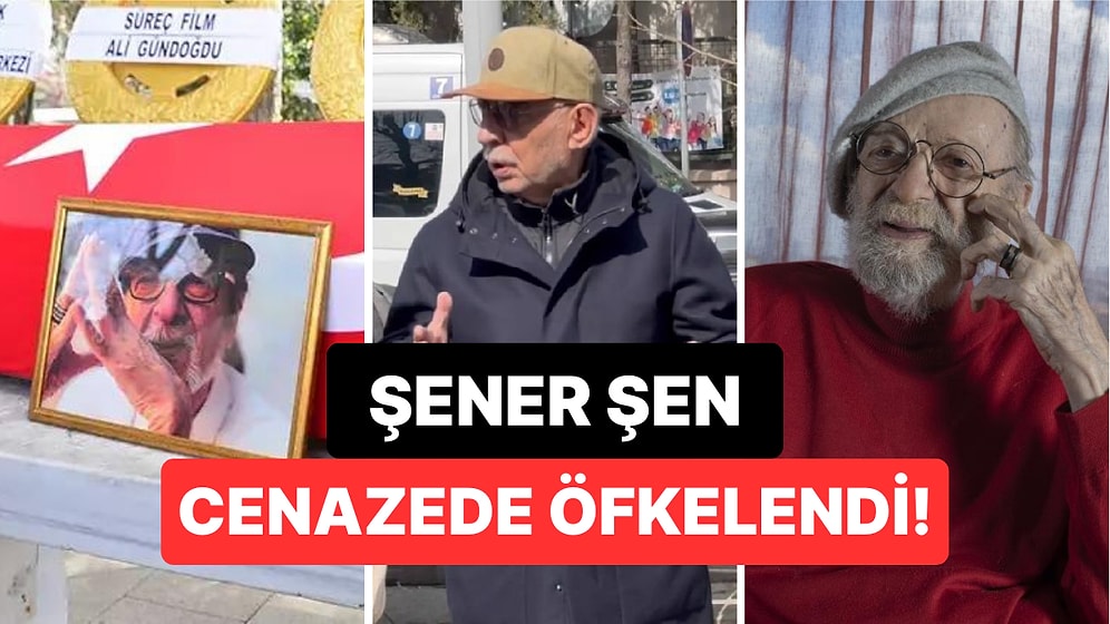 Şener Şen, Kayhan Yıldızoğlu'nun Cenazesinde Öfkeden Deliye Döndü: "Gidin Ya!"
