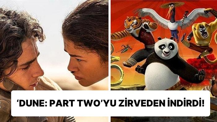 Sevilen Animasyon Filmi 'Kung Fu Panda 4' Açılışını İlk Sırada Yapan 'Dune 2'yi Gişede Geride Bıraktı!