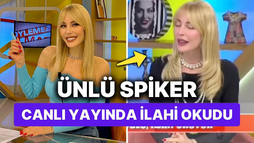 Spor Spikerliğinden Magazine Radikal Bir Geçiş Yapan Hande Sarıoğlu'nun İlahi Okuduğu Anlar Dikkat Çekti