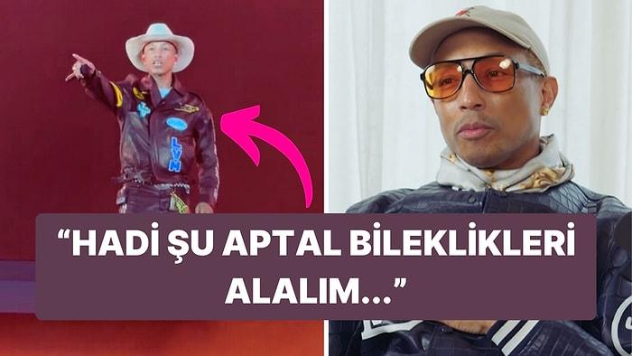 Ünlü Şarkıcı Pharrell Williams, Kalabalık 'Tehlikeli Davranışlar' Sergilediği İçin Sahneyi Terk Etti