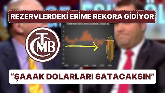 Nerede Yedin Dolarları Söyle! Merkez Bankası'nın Rezervleri Günden Güne Erimeyi Sürdürüyor