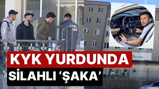 KYK Yurdunda Silahlı Şaka Kanlı Bitti! 19 Yaşındaki Mehmet Yasin Arı Hayatını Kaybetti