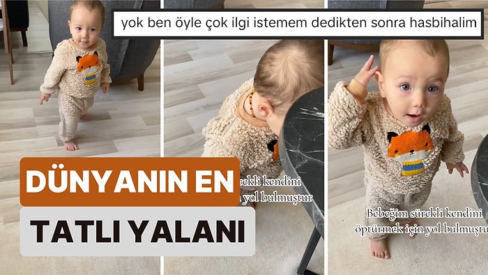 Annesine Kendini Sürekli Öptürmenin Bir Yolunu Bulan Miniğin Tatlı Hilesine Bayılacaksınız