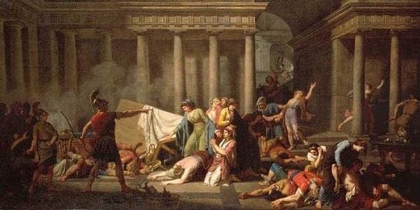 13. Odysseus, eşine kur yapmaya çalışan düzinelerce erkeği öldürdü.