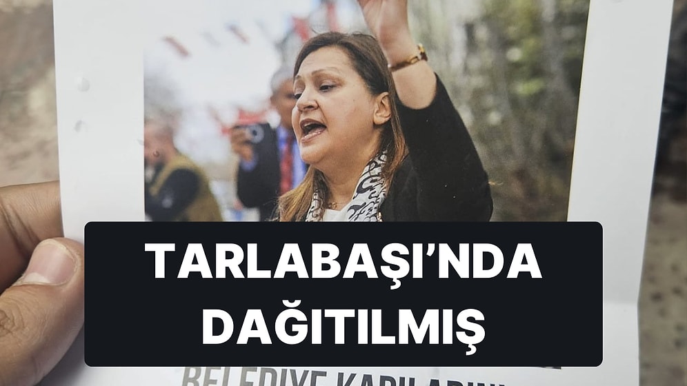 Yine Seçim Yine Sahte Broşürler: Dem Parti Yöneticisi Burcu Köksal Afişine İtiraz Etti