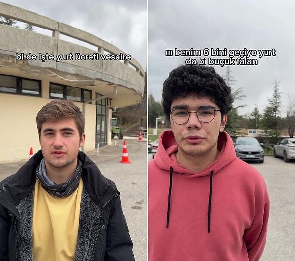 "@ataberkmusaoglu" ismiyle TikTok'ta paylaşımlar yapan genç, ODTÜ'de okuyan öğrencilere aylık ne kadar harcadıklarını sordu.