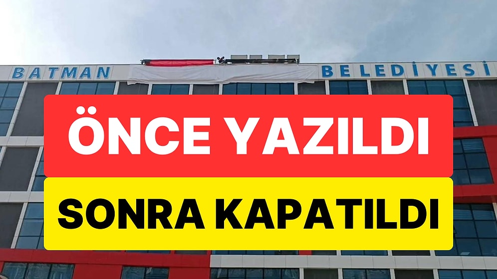 Bir Büyükşehir Daha mı Geliyor? Batman Belediyesi'nin Tabelasındaki İfade Heyecana Sebep Oldu