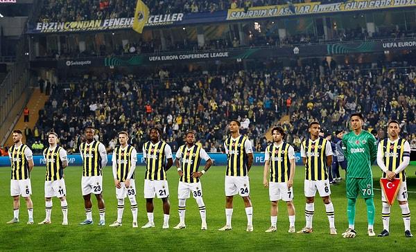 UEFA Avrupa Konferans Ligi Son 16 Turu rövanş maçında Fenerbahçe, sahasında Belçika ekibi Union Saint-Gilloise'e 1-0 mağlup olmasına rağmen adını bir üst tura yazdırdı.