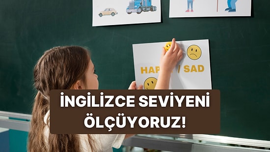 Bu Test Çocukların İngilizce Seviyesini Ölçüyor!
