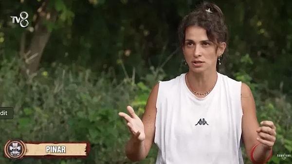 Yarışmada pek çok kavgaya karışan Pınar, son haftanın ikinci eleme adayı olarak belirlendi.
