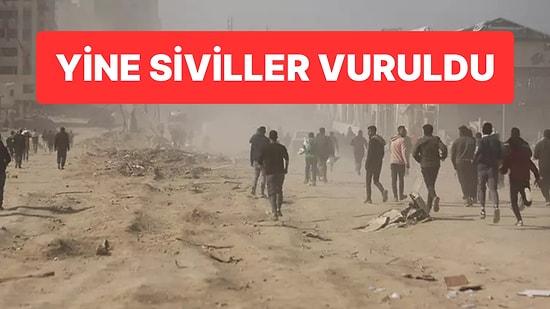 İsrail’in Katliamı Devam Ediyor: Yine Yardım Almak İçin Toplanan Sivilleri Vurdular