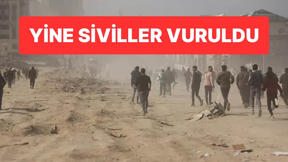İsrail’in Katliamı Devam Ediyor: Yine Yardım Almak İçin Toplanan Sivilleri Vurdular