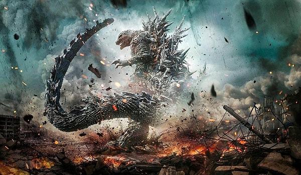 'Godzilla Minus One', II. Dünya Savaşı sonrası toparlanmaya çalışan Japonya'da atom bombasının etkisiyle evrimleşmiş Godzilla'nın ortaya çıkmasının ardından yaşananları merkeze alıyor.