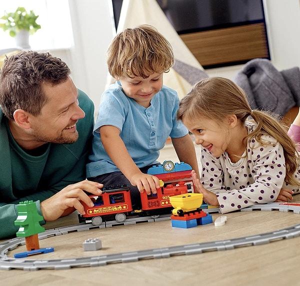 LEGO DUPLO Buharlı Tren Eğitici Oyuncak Yapım Seti