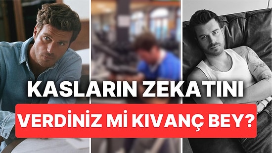 Kıvanç Tatlıtuğ'un Kas Şovu Yaptığı Spor Salonundaki Çalışma Anları Sizi Kalpten Götürebilir