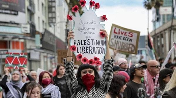 Alongside Oppenheimer, who won awards in seven categories at the Dolby Theatre in Los Angeles, the protests in support of Gaza also grabbed attention.