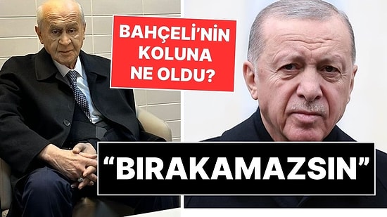 Devlet Bahçeli, "Son Seçimim" Diyen Cumhurbaşkanı Erdoğan'a Mesaj Yolladı: "Bırakamazsın"