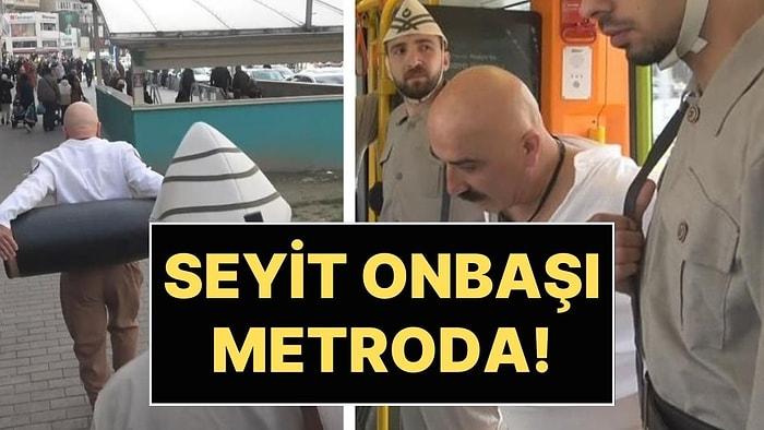 Bursa'da Çanakkale Anması: Seyit Onbaşı Top Mermisiyle Metroya Bindi