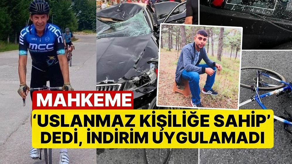 Bisiklet Sürücüsü Doğanay Güzelgün'ün Ölümüne Neden Olan Sürücünün Cezası Belli Oldu: İndirim Uygulanmadı