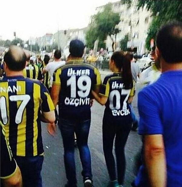 Karı koca Fenerbahçeli olan bir çiftten de bu beklenirdi doğrusu!