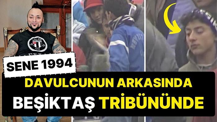 Hayko Cepkin'in Çocukken Beşiktaş Tribününde Davulcunun Yanında Olduğu Görüntüler Yüzünüzü Gülümsetecek