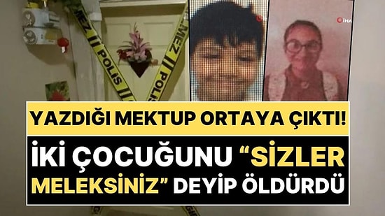 Çocuklarını Öldürüp “Cennete Gönderdim” Diyen 'Baba' Mahkemede: Öldürdükten Sonra Mektup Yazmış!